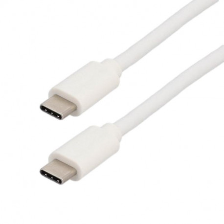 Cordon usb-c m/m 3.2 gen 3a couleur blanc - longueur 2m Itc 302712