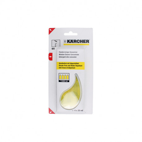 Nettoyant vitres 6.295-302.0 4 x 22ml Karcher 7302018000