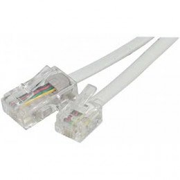 Cordon rj11/rj45 3m blanc longueur 3m Itc 3762