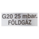 Kit buses pour gaz naturel pour table de cuisson Bosch 00635828