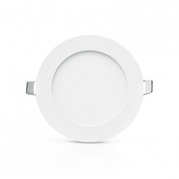 Plafonnier led diam 120mm 6w 4000k blanc Miidex 7748