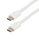 Cordon usb-c m/m 3.2 gen 1 3a couleur blanc - longueur 3m Itc 302713