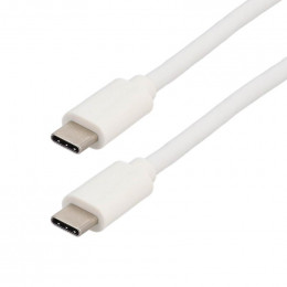 Cordon usb-c m/m 3.2 gen 1 3a couleur blanc - longueur 3m Itc 302713