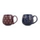 2 tasses de noel decor dore 531733