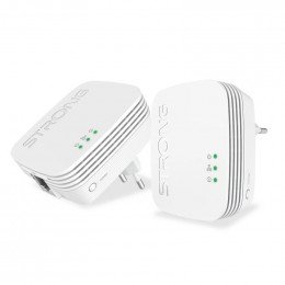 Boitiers cpl1000 1000 mbps avec port ethernet Strong POWERL1000DUOMINI