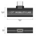 Splitter 2 en 1 usb-c vers usb-c et jack Mobility Lab ML311999