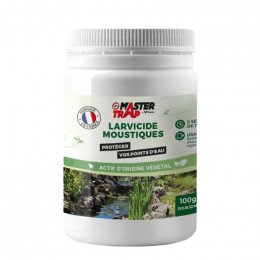 Larvicide moustiques 100g pour points d'eau Master Trap 9997548