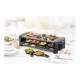 Appareil a raclette + plancha pierre de cuisson 1300w Domo DO9039G