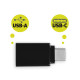 Pack de 2 convertisseurs usb usb type c vers usb type a Port Designs 900142