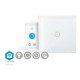 Interupteur mural smartlife simple wifi 1000w Nedis WIFIWS10WT