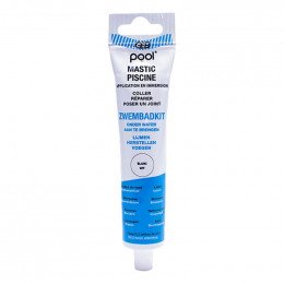 Pool mastic piscine blanc 80ml ms polymere neutre piscine Geb 590925