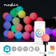 Guirlande wifi led 10.8 metres intelligente android et ios Nedis WIFILP02C48