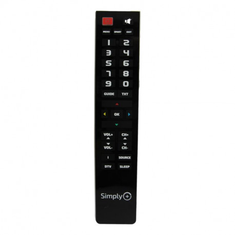 Telecommande grosses touches programmation par pc Mbg SUPERIOR SIMPLY+