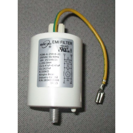 Interference suppressor pour lave-linge Beko 2834310400