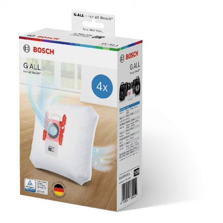 Sacs g all pour aspirateur boite de 4 sacs Bosch 17003048