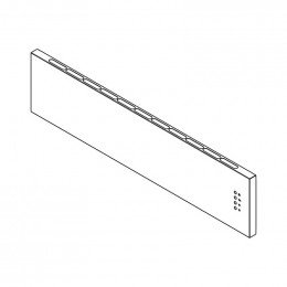 Panneau au-dessus fermeture pour hotte Electrolux 14023084301