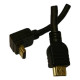 Cordon hdmi avec 1 coude longueur 2m Itc 307886