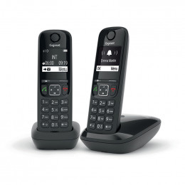 Telephone sf dect duo as690 noir Gigaset L36852-H2816-N101