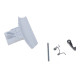 Kit poignee porte pour lave-linge Whirlpool C00259409