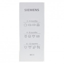 Etiquette adhesive pour refrigerateur Siemens 00655910