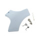 Poignee complete porte pour lave-linge Indesit C00298659