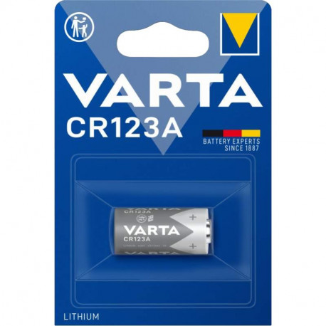 Pile lithium cr123 blister 1 pile Varta 6205301401