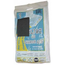 Filtre charbon hotte 57x47 a decouper 555E