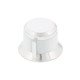 Bouton index argent pour four Ikea 14010933301