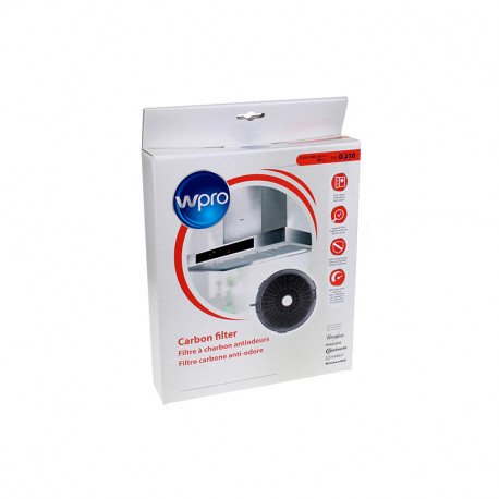 Filtre charbon actif pour hotte Wpro 484000008655