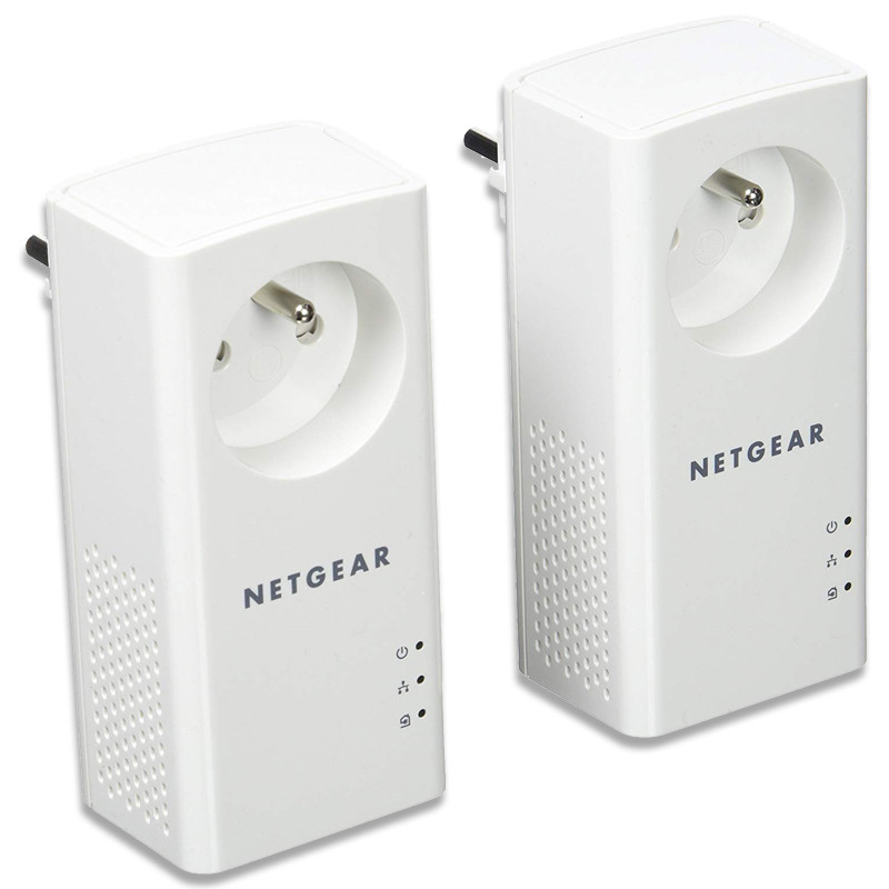 Boitiers cpl1000 avec prise gigogne filtree Netgear PLP1000-100FRS