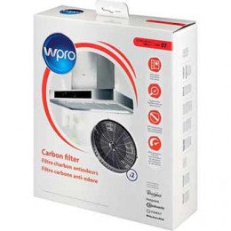 Filtres charbon pour hotte type 57 boite de 2 filtres Wpro 484000008824