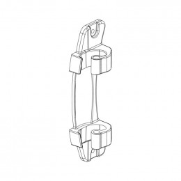 Charniere de porte pour lave-linge Electrolux 14017897803