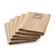 Sac aspirateur nt27a (5pcs) livres par 5 pieces Karcher 2450.026