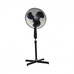 Ventilateur sur pied noir diametre 40cm Tecnolux 5425025904525