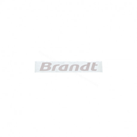 Plaque marque pour refrigerateur congelateur Brandt AS0058581
