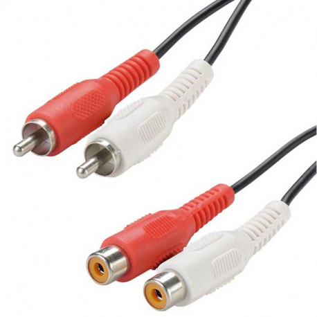 Rallonge 2 rca 5 metres Itc 721514