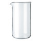 Verre rechange 4t cafetiere a piston Bodum F150410