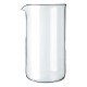 Verre rechange 4t cafetiere a piston Bodum F150410