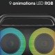 Enceinte sans fil led outdoor togo xl-couleur noir-ipx5 Ryght R481047