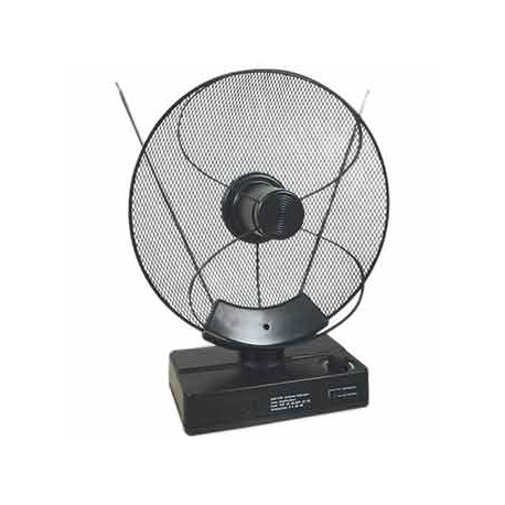 Antenne interieure amplifiee uhf/vhf - gain 36db Itc 4202