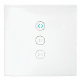 Commutateur mural smartlife wifi 300 w pour store/volet Nedis WIFIWC10WT