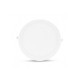 Plafonnier led diam 225mm 18w 4000k blanc Miidex 77571