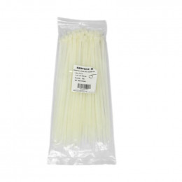 Colliers cablage blanc 4.8x300 sachet de 100 Serflex 02827051604