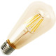 Ampoule led filament edison ambree 4w e27 400 lumens 2700k Elexity 454904