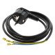 Cable alimentation 1.6m congelateur pour refrigerateur Indesit C00345650
