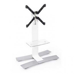 Pied tv will 1050l blanc tab pied tv a roulettes Erard 039021