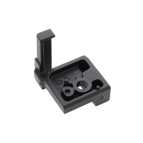 Porte pour cuisiniere taquet gauche lh bottom g Indesit C00304684