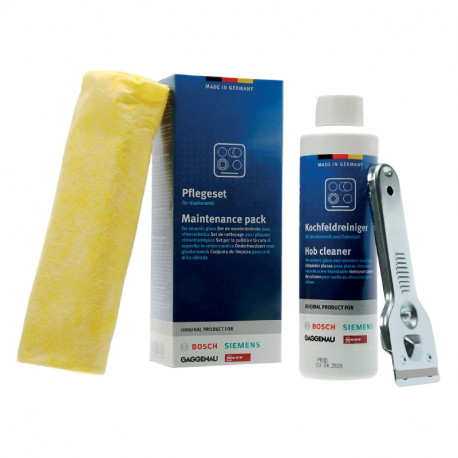 Kit nettoyage vitroceramique pour table de cuisson Bosch 00311900