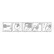 Produit de nettoyage cuisson tiroir chauffe-plat cuisiniere Bosch 00312288