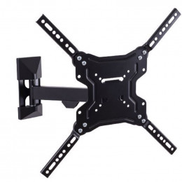 Support tv mural 1 bras inclinable et orientable Mediafix 118440
